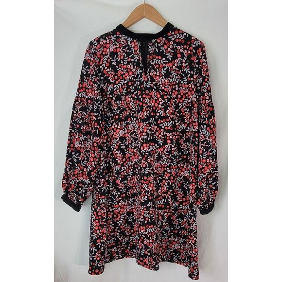 Loft- Women's multicolor dress- size medium- long sleeve- knee length - Picture 2 of 8